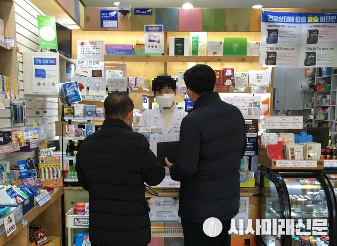 천안시가 지난 3일부터 ‘신종 코로나바이러스 감염증’으로 인한 보건용 마스크, 손 소독제 등 불공정거래 행위 현장 점검을 하고 있다.