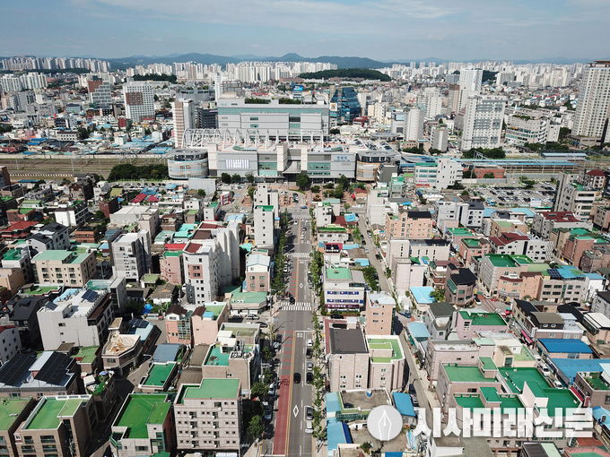평택역 서측 전경