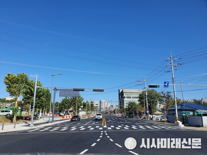 대전역세권 신안동길 및 삼가로 확장구간 개통_전경