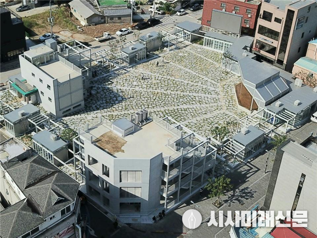 안정리 예술인광장 전경 사진