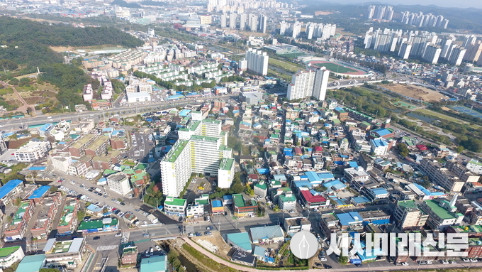 궐동 항공사진