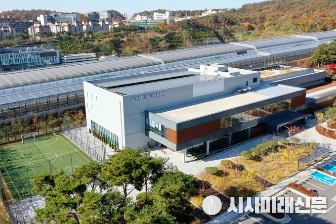 광교웰빙국민체육센터 전경.
