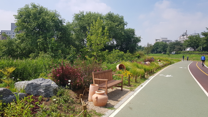 작은정원 오산천