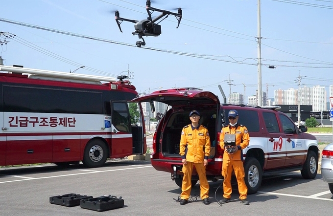 소방드론 운용