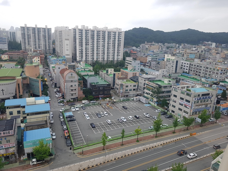 사업 부지 현황(쌍용1동 공영주차장 부지)