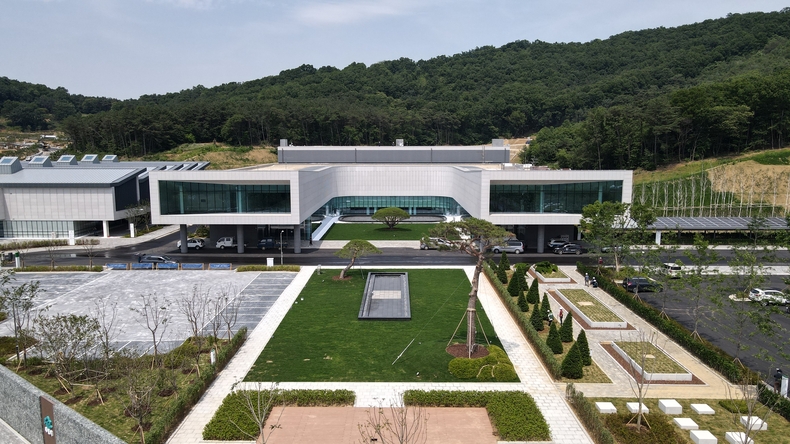 함백산 추모공원 전경