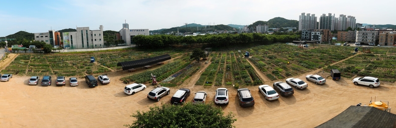처인구 마평동 시민농장 전경
