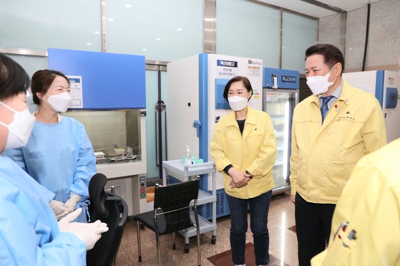 보건소 격려