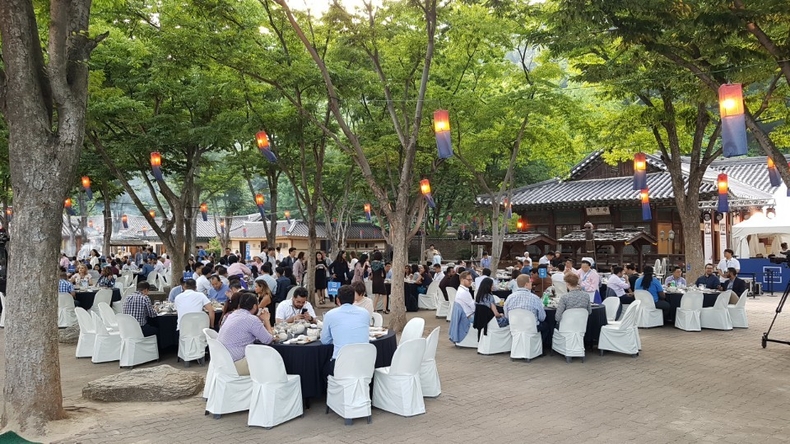 도내 유니크베뉴인 2018년 용인민속촌 삼성글로벌리테일 행사
