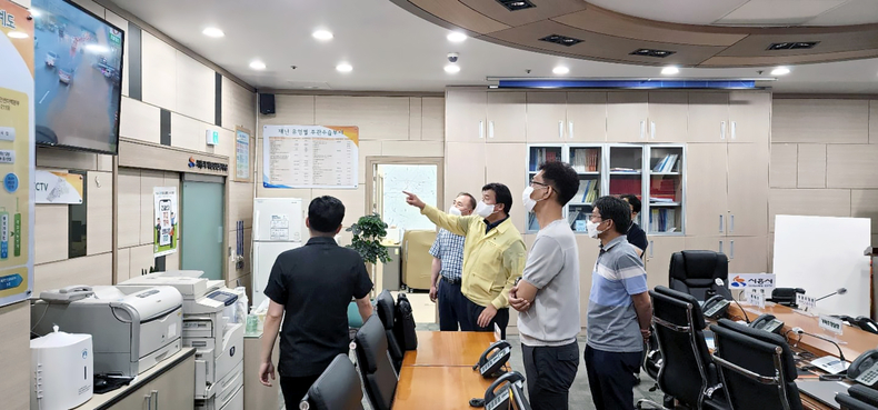 임병택 시흥시장 재난안전대책본부 상황 점검