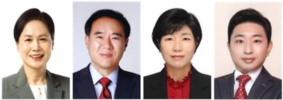 김미영 의원, 김상수 의원, 명미정 의원, 김종복 화성시의원