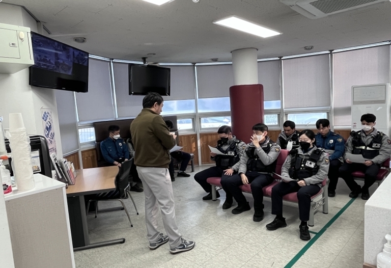 여성청소년과장 봉담지구대 현장교육