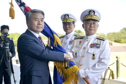 해군 이종호 대장, 5월 27일 계룡대에서 제36대 해군참모총장으로 취임