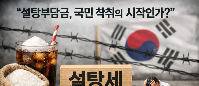 우리공화당 “설탕부담금, 국민 착취의 시작인가” 2월 8일, 이 대통령의 설탕부담금 비판