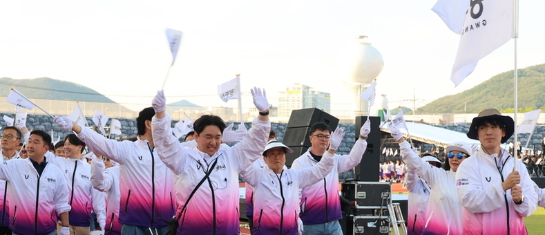 [영상] 제72회 경기도체육대회 2026 광주 개회…31개 시군 참여·1만3천여 명 운집 ‘역대 최대’