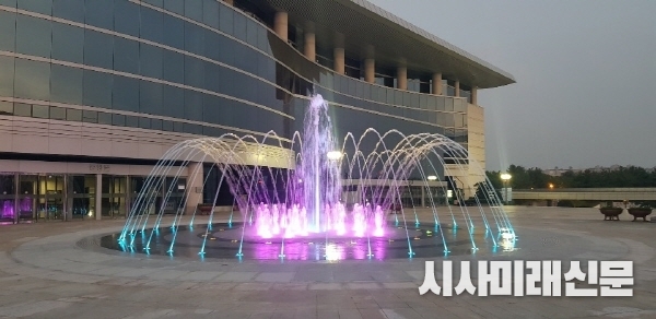 안산문화예술의전당 음악분수 개장