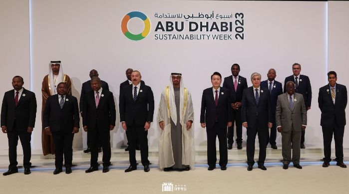 윤석열 대통령, 아부다비 지속가능성 주간 개막식 참석