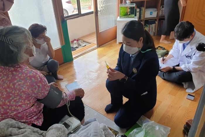 지난해 지역사회 통합돌봄 선도사업 추진 모습