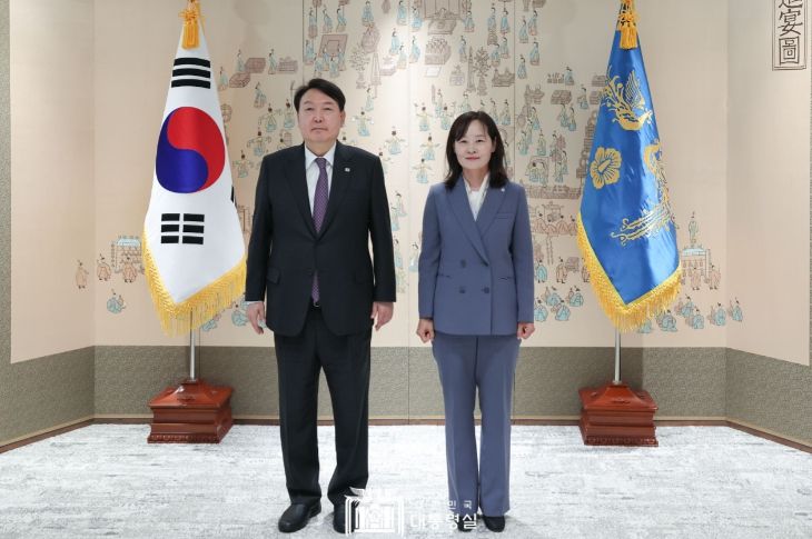 정정미 헌법재판소 재판관 임명장 수여