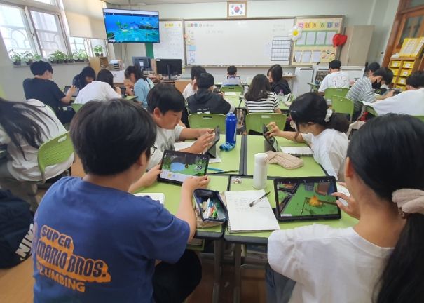 금파초, ‘에듀테크 활용 수업 속으로!’ 동료 장학 공개수업