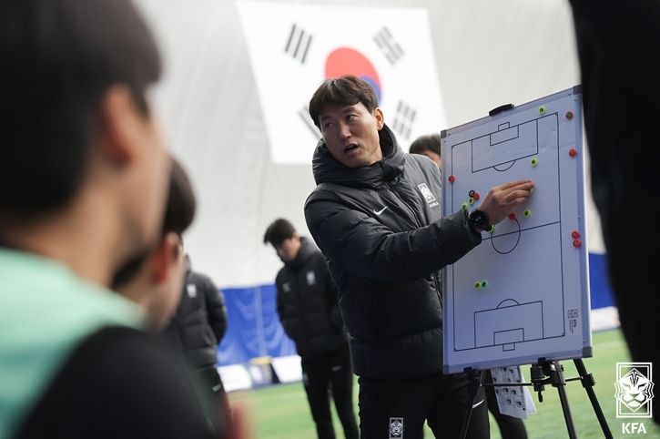 백기태 감독이 이끄는 남자 U-16 대표팀이 경주에서 소집훈련 중이다.