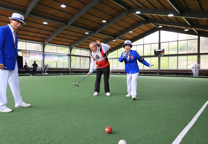 제17회 진안군노인회장기 게이트볼대회 개최