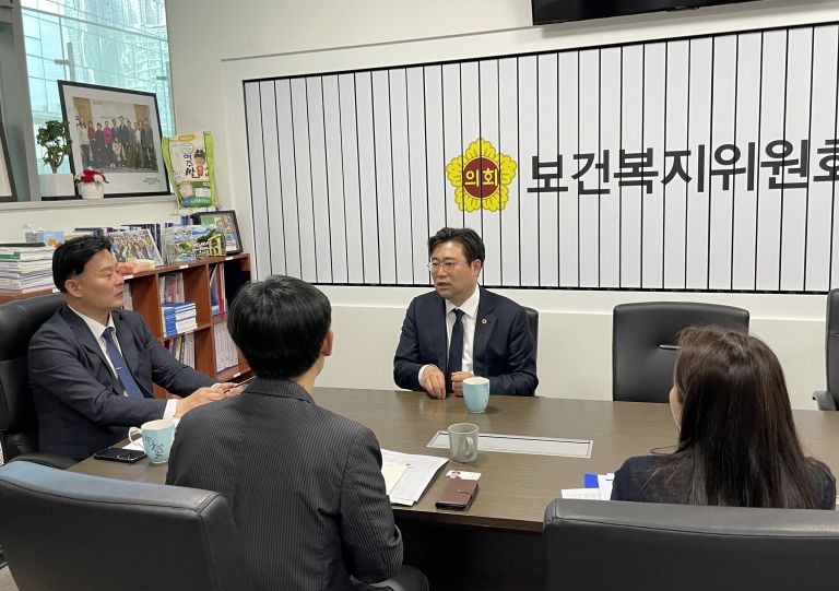 경기도의회 이진형 의원, 응급 심야약국 운영을 위한 정담회 개최