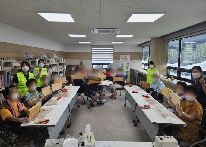 오산시 궐동 행복마을관리소, 주민 마음 힐링 프로그램 진행