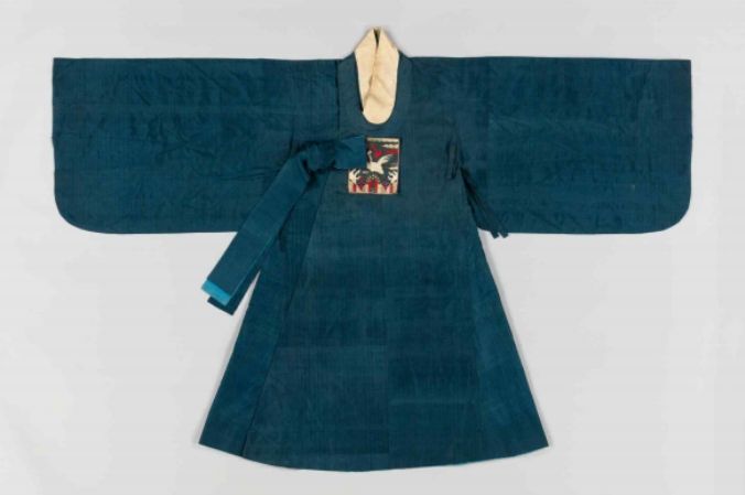 면암 최익현 관복 일괄 - 단령