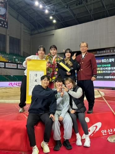 구례군청 씨름단, 민속씨름 안산김홍도장사씨름대회 국화급 우승