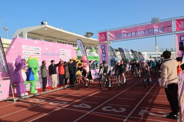 고성군, 벚꽃과 함께하는 2025 공룡나라 그란폰도 개최!