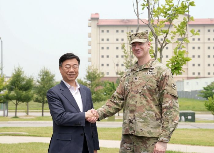 신상진 성남시장, 평택 험프리스 기지 방문…한미 우호 협력 다져