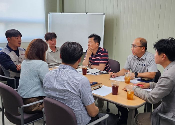 경기도의회 이영주 의원, 지하철 7호선 터널 공사로 인한 지하수 고갈 피해 대책 협의