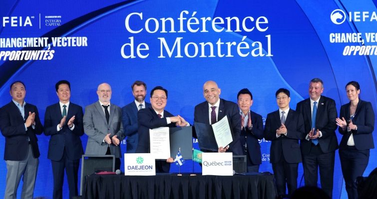 대전시-퀘벡주 연구혁신협력 협약