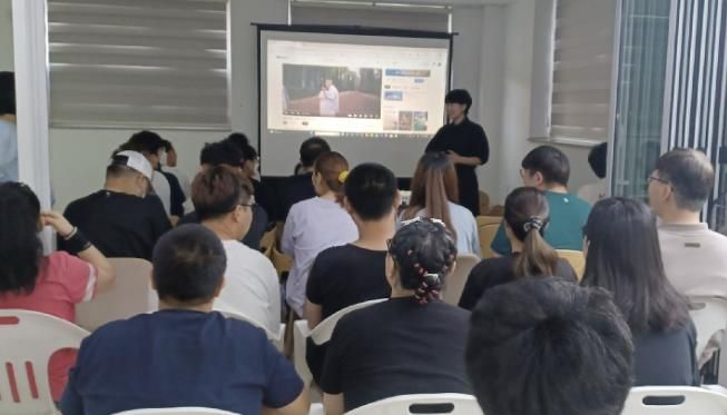 찾아가는 안전취약계층 안전교육 실시 모습