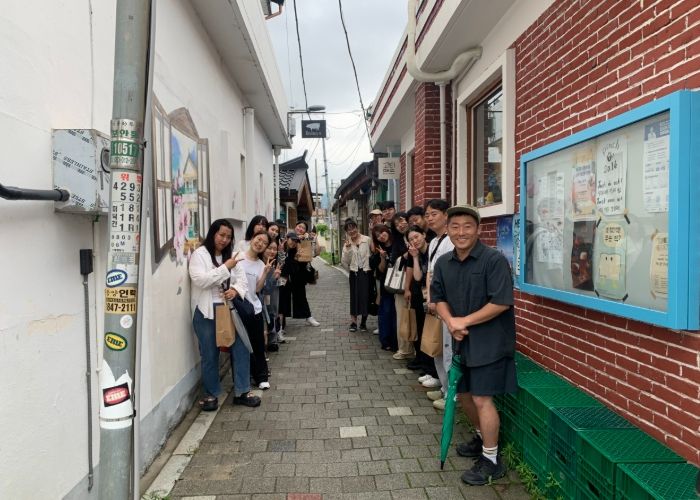 남양주시 화도읍 도시재생 청년활동가, 충주시 관아골 선진지 답사 진행