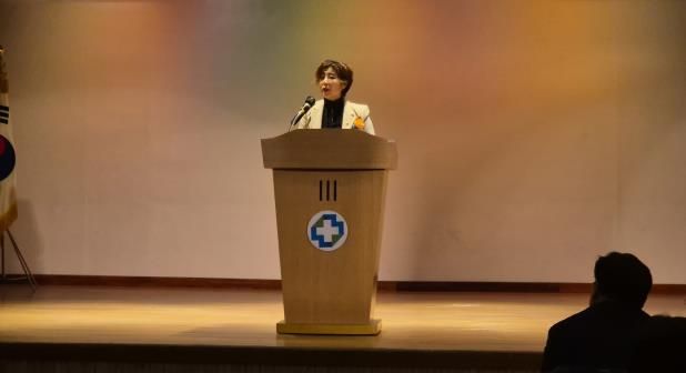 경기도의회 정경자 의원, 경기도의료원 의정부병원 '돌봄의료센터 2.0' 비전 선포식서 '사과와 약속'