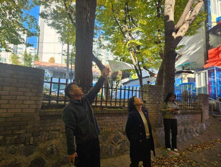 서구의회 고선희의원, ‘추락 위험’ 도로 현장 점검