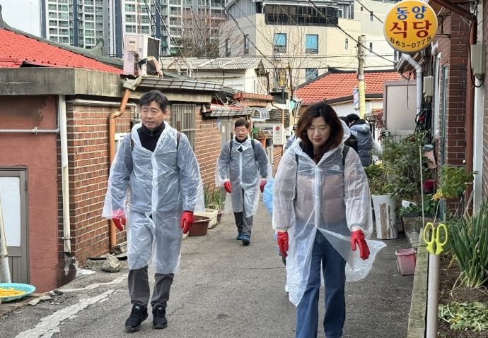 미추홀구시설관리공단, ‘제7차 사랑의 연탄 나눔 봉사활동’