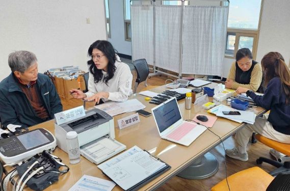 옹진군, 2025년 모바일 헬스케어사업 성공적 마무리