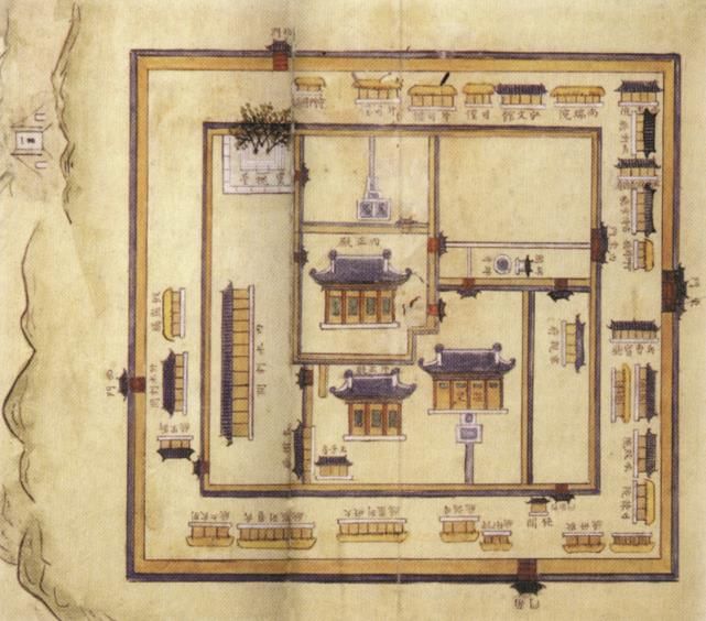 온양행궁도 조선시대 온양온천에 지은 숙소로 왕이 온천욕을 하고 정무도 보던 임시 궁궐이다.