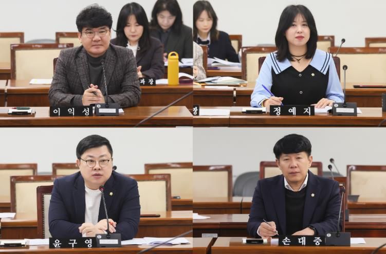 부평구의회, 의원발의 조례안 4건 상임위 통과