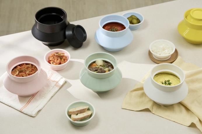 여주 도자기 공동 브랜드 나날에서 개발한 한끼솥밥 6종