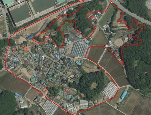 구암지구 위치도