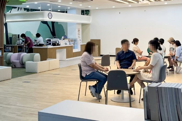 신곡1동 주민센터 카페