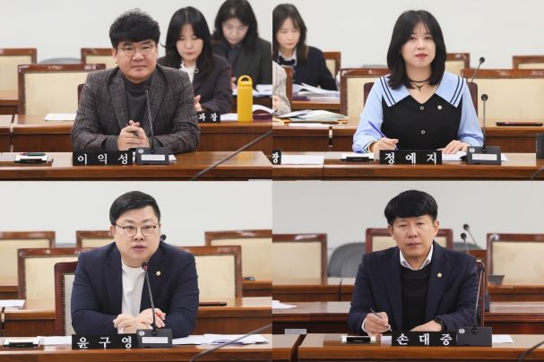 부평구의회, 의원발의 조례안 4건 상임위 통과