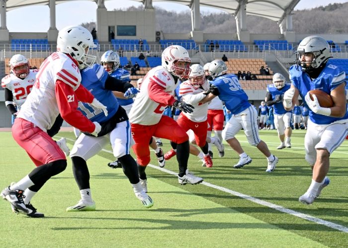 대한미식축구협회 제30회 한세실업배 KNFL 광개토볼 결승전 성료