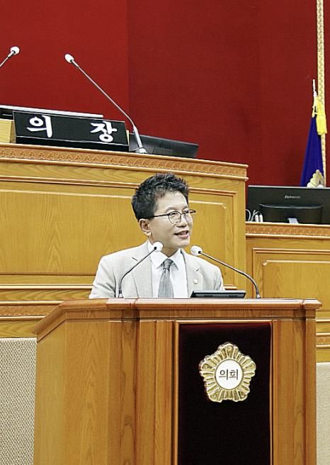 안양시의회 허원구 의원, 5분 자유발언