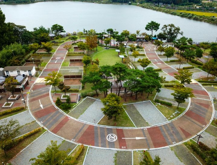 1. 천안국민여가캠핑장 전경사진.