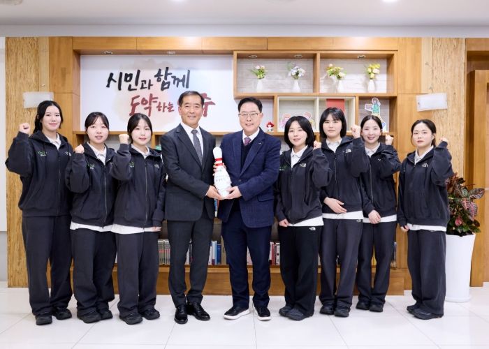 양주시, 양주시청 소속 직장운동경기부 선수단에 임용장 수여